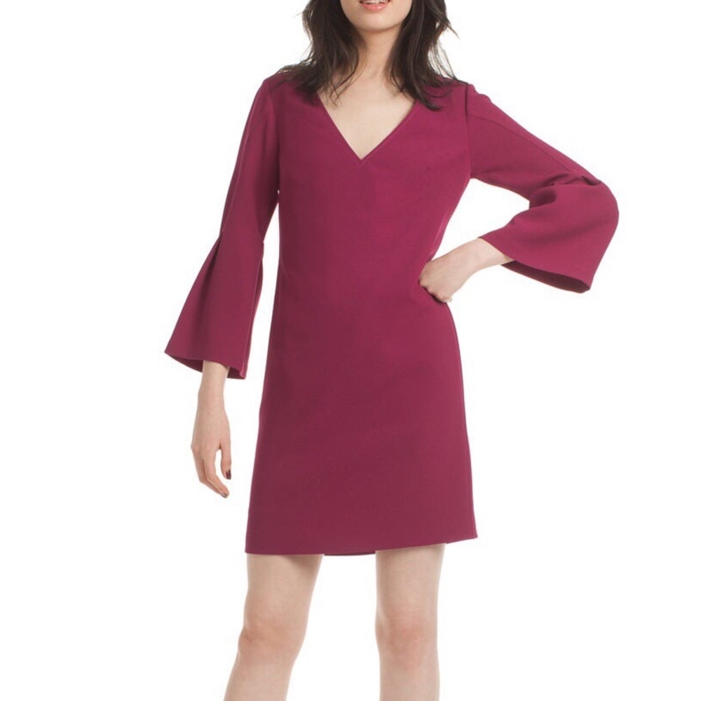 Trina Turk Bell Sleeve Mini Dress