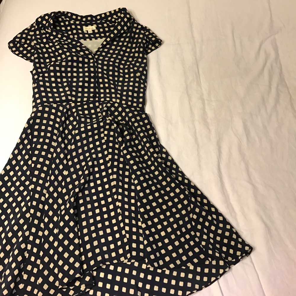 Polka dot work dress