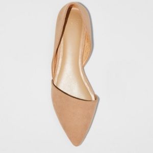 Women's Poppy d'Orsay Flat Pointed Toe Ballet Flat