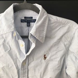 WOMEN'S RALPH LAUREN BUTTON UP | CLASSIC FIT