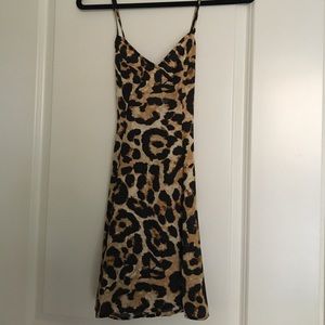 Cheetah print dress!