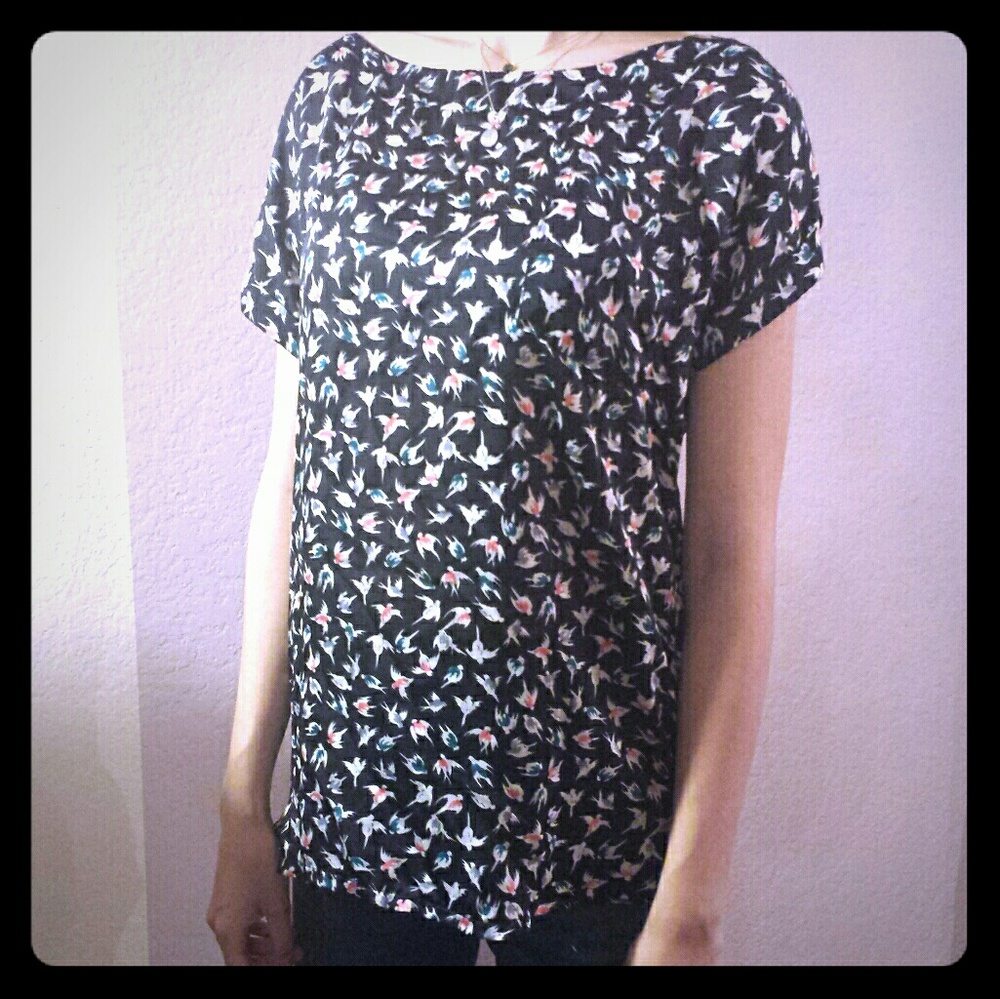 Lush Bird blouse