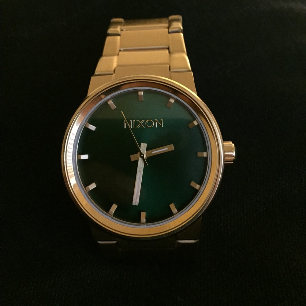 Nixon gold watch