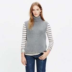 NWT Madewell Sleeveless Turtleneck