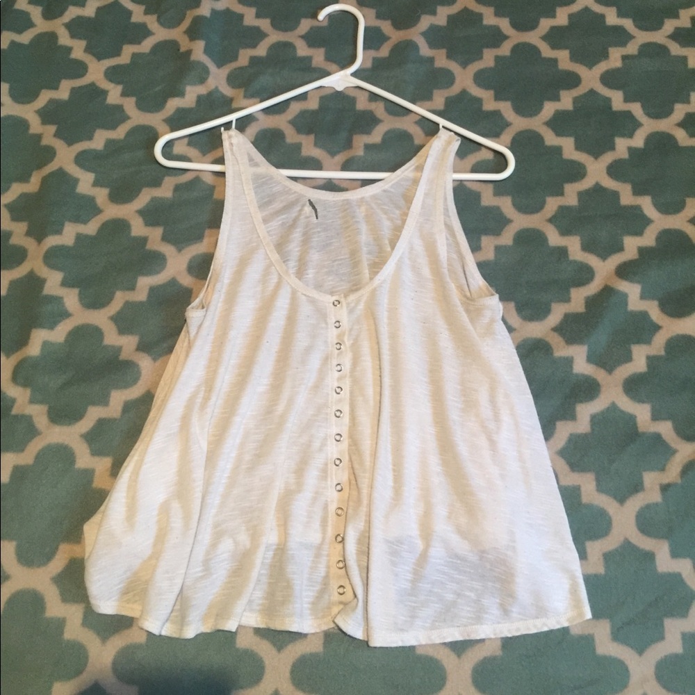 White tank top 💋
