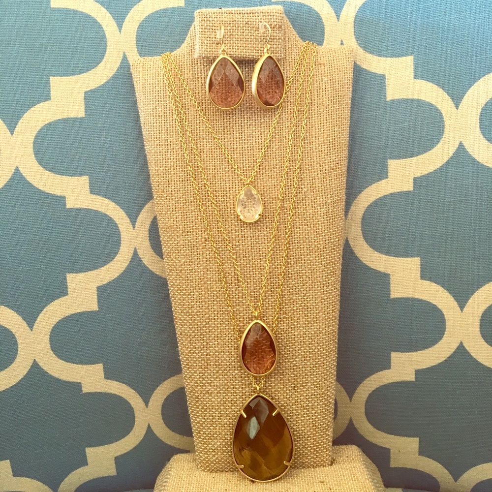 Convertible Tigers Eye Necklace