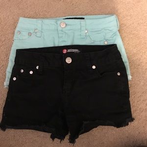 Girls jean shorts!
