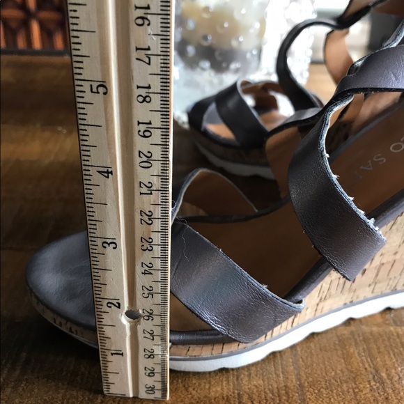 Franco Sarto silver sandals - Picture 5 of 6