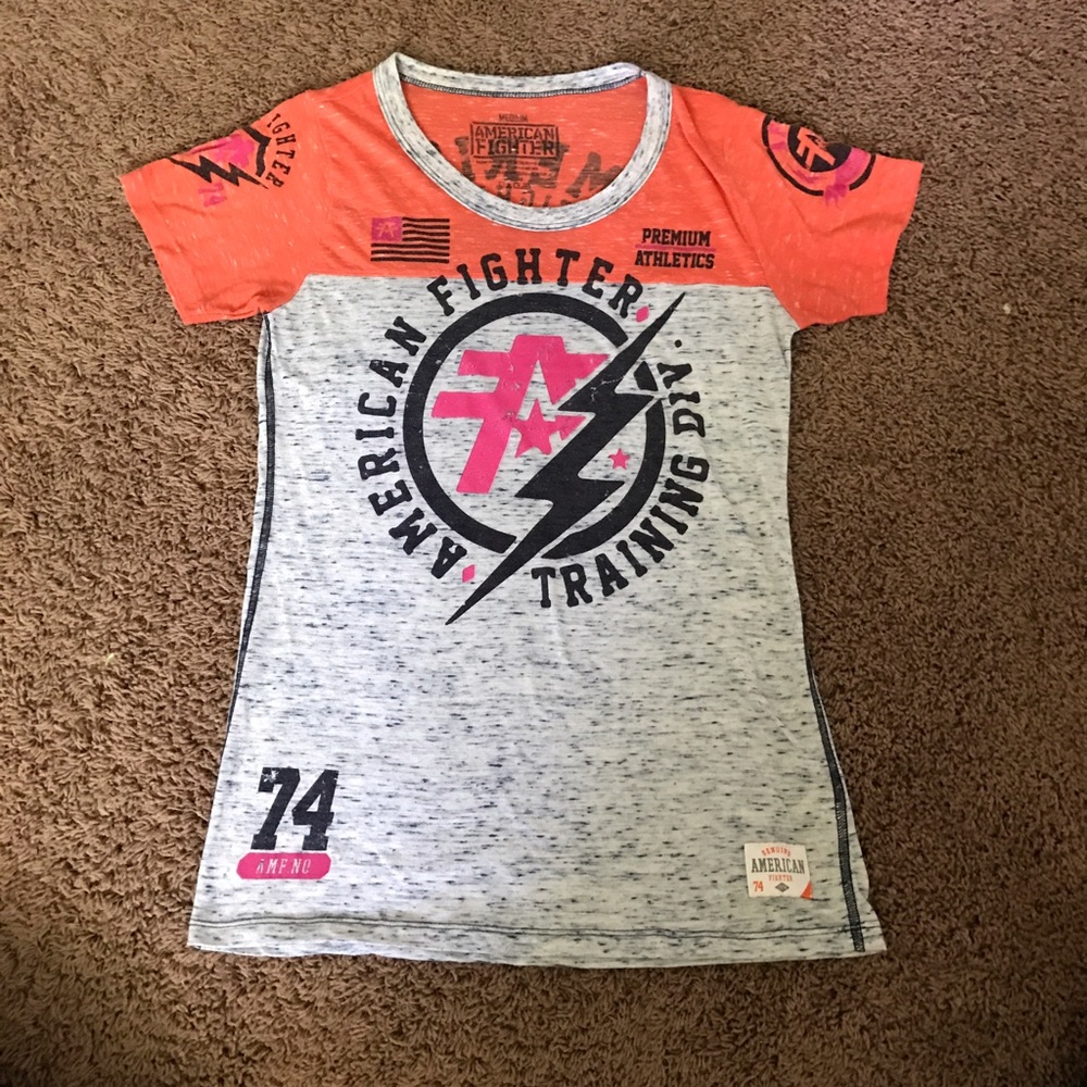 American Fighter graphic tee