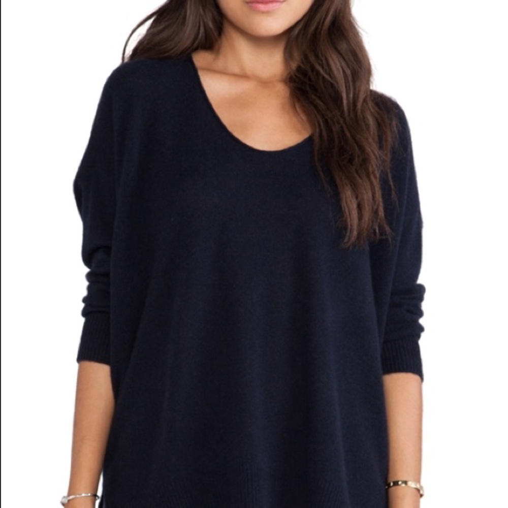 Inhabit Navy Sweater