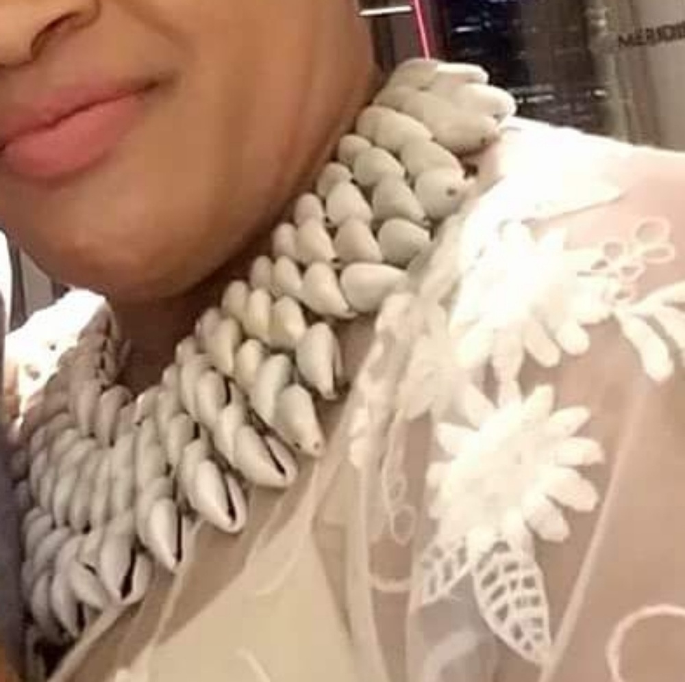 Statement Hand Made Shell Collar