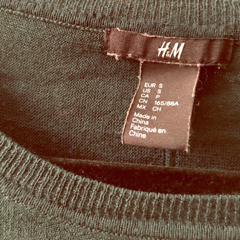 Long sleeve dark green shirt