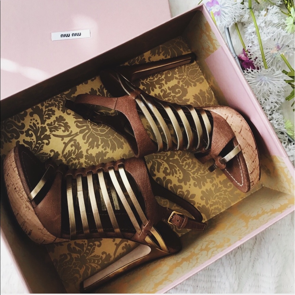 Miu Miu Heels with box