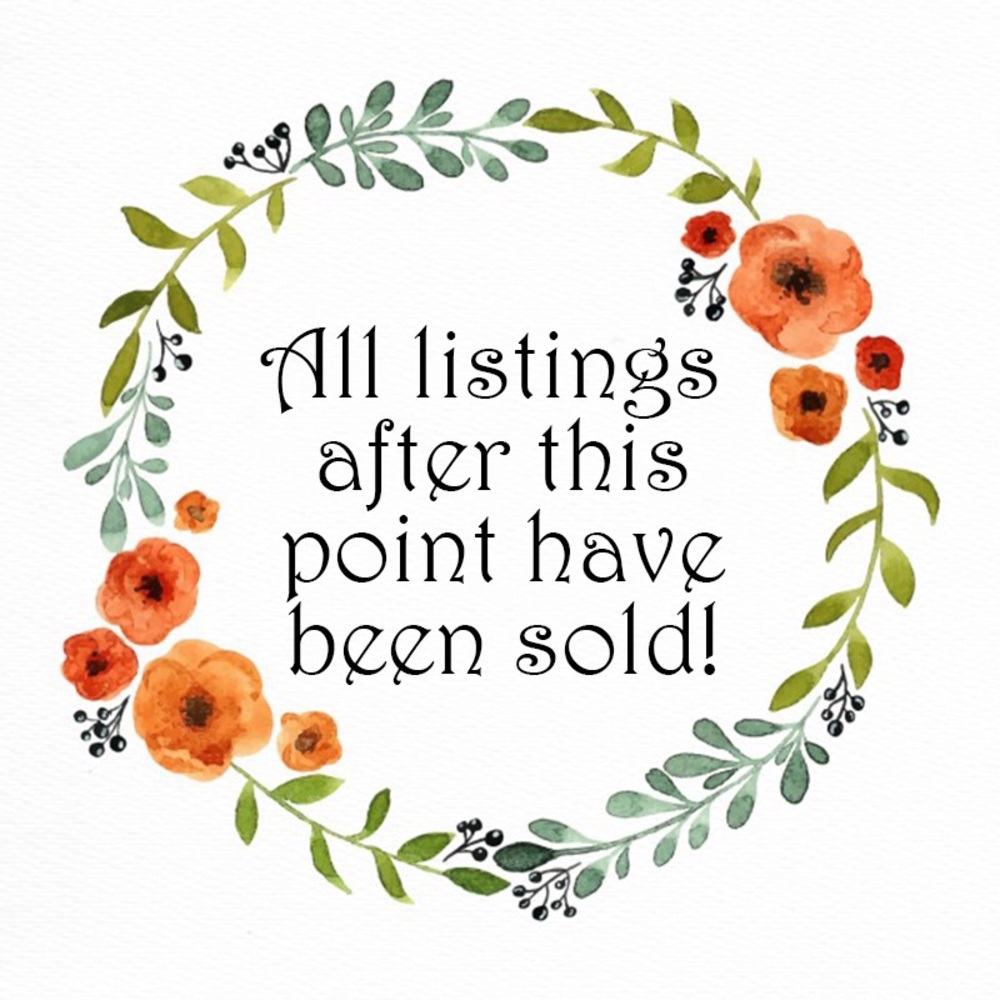 🎉 Sold Items! 🎉