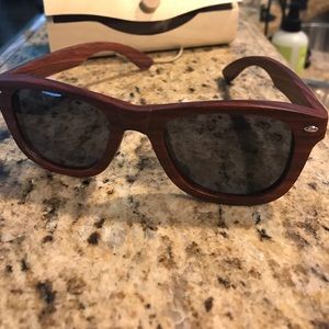 Wooden sunglasses