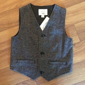 Dressed Up by Gymboree grey vest