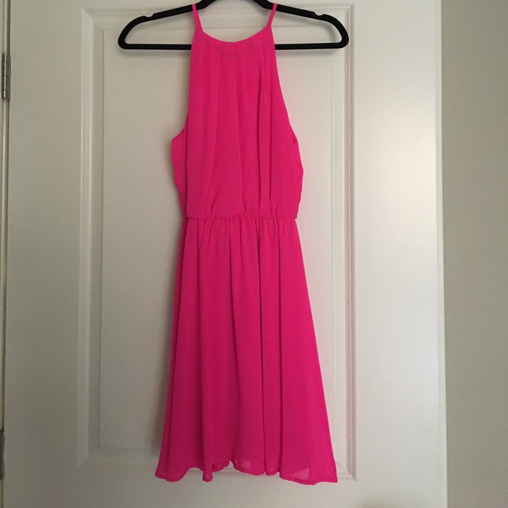 Hot pink Lush dress!