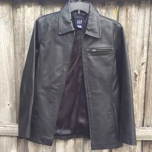 GAP leather jacket