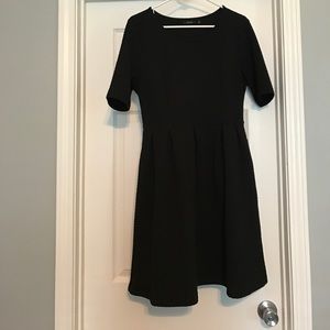 Black dress with pockets