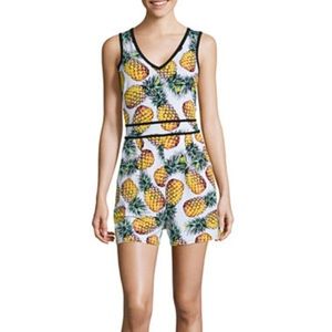 Nicole Miller Pineapple Romper