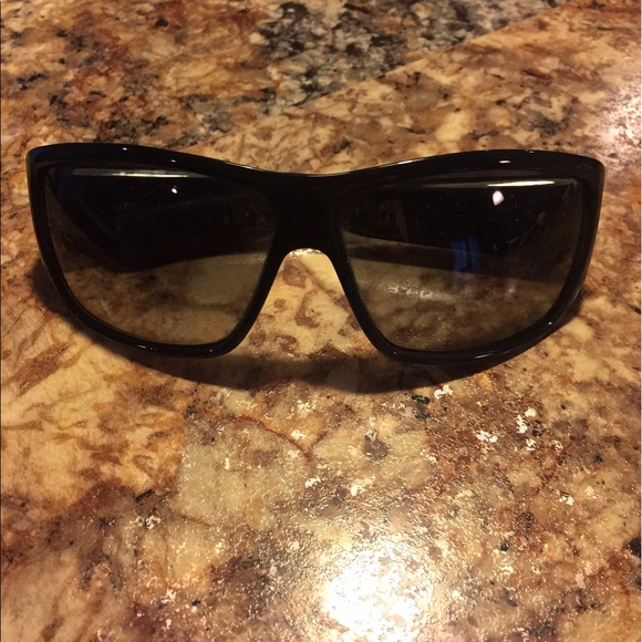 Dior Black on Black Crystal Sunglasses. Like New