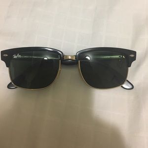 Ray Ban black clubmaster square