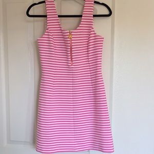 Lilly Pulitzer pink striped dress