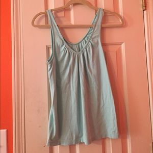 Teal tank top from aerie