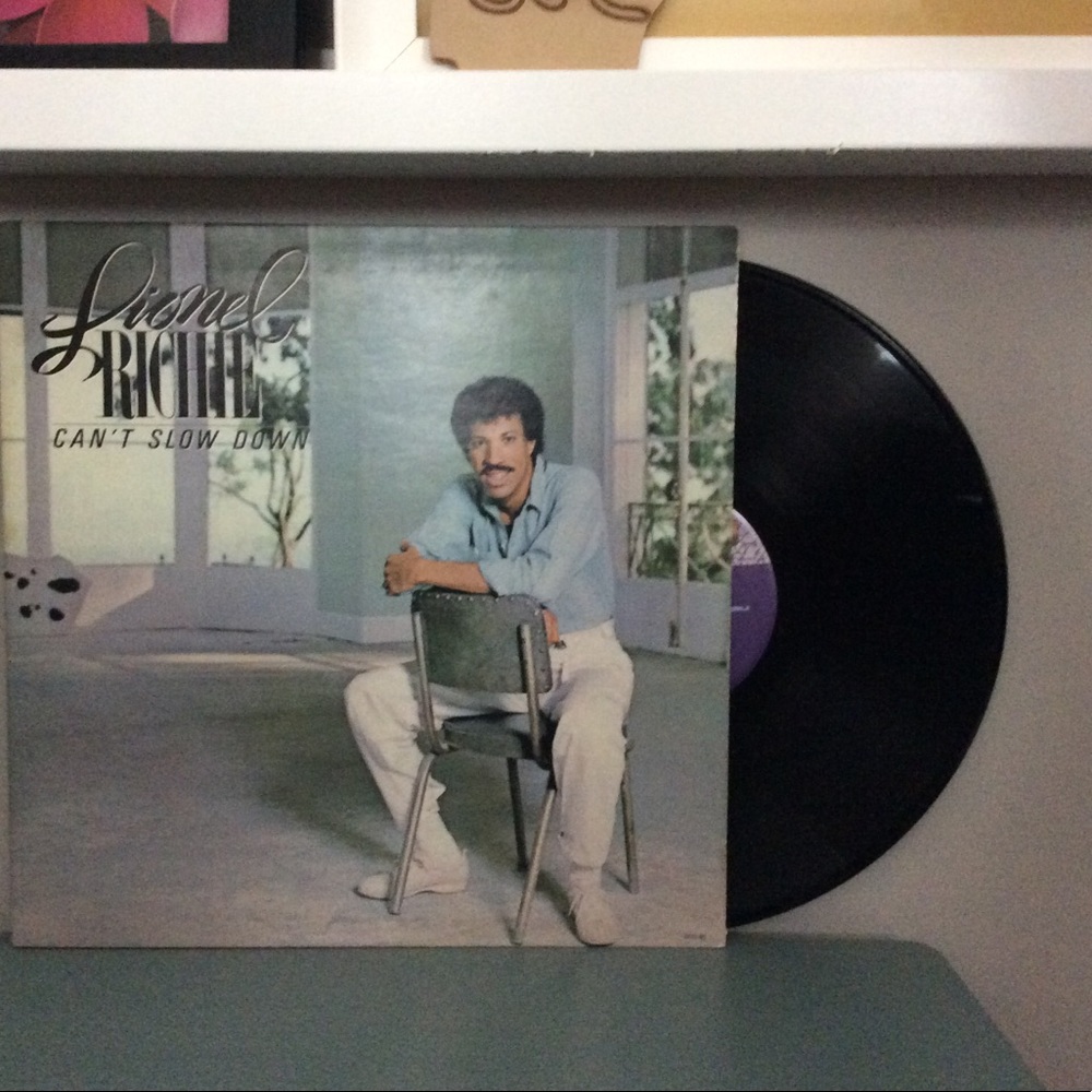 "Can't Slow Down" Lionel Richie Vinyl