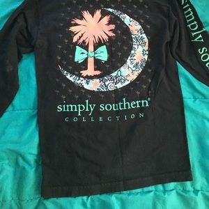 Simply southern long sleeve tee