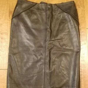 Victoria's Secret Leather Skirt