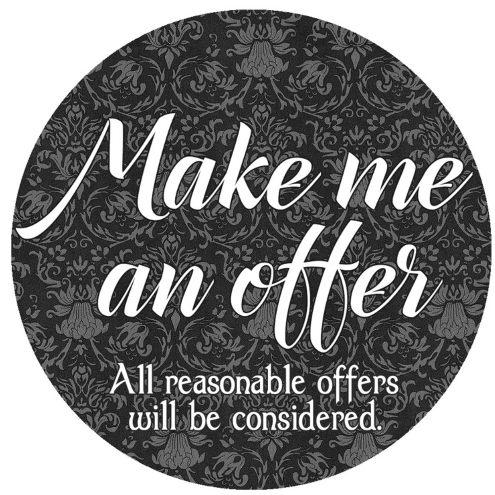 Please feel free to make reasonable offers.