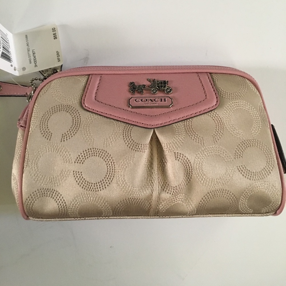 Coach makeup bag