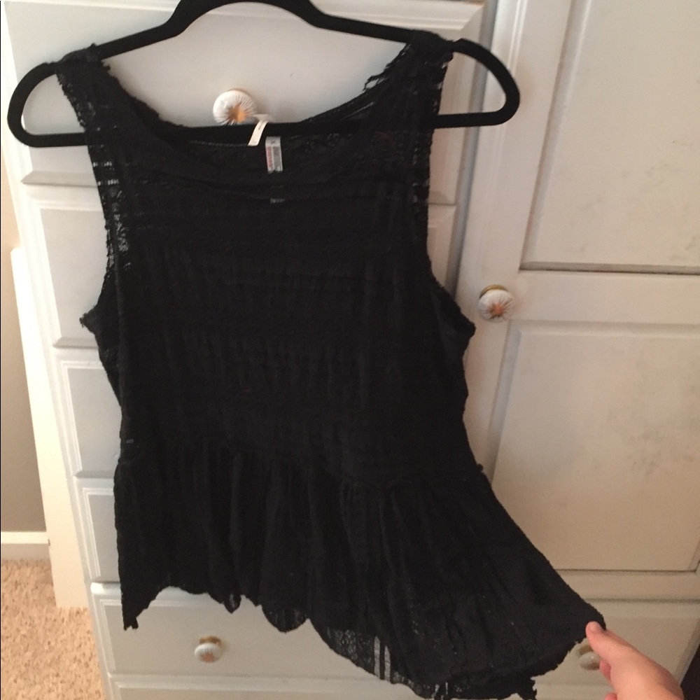Free people black tunic