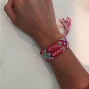 Threaded bracelet