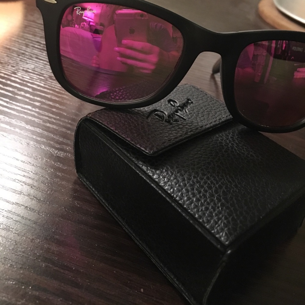 Ray Bans Wayfarer Folding Flash Lenses