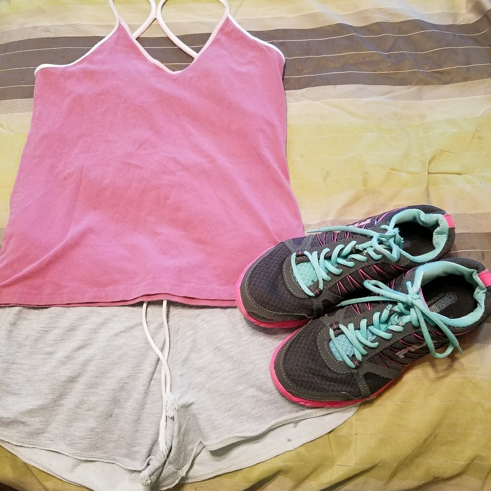 Pink Adidas Sports top