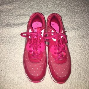 Nike Air Max red and pink