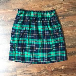 J. Crew Tartan Skirt