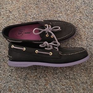 Sperry Top Sider black shoes