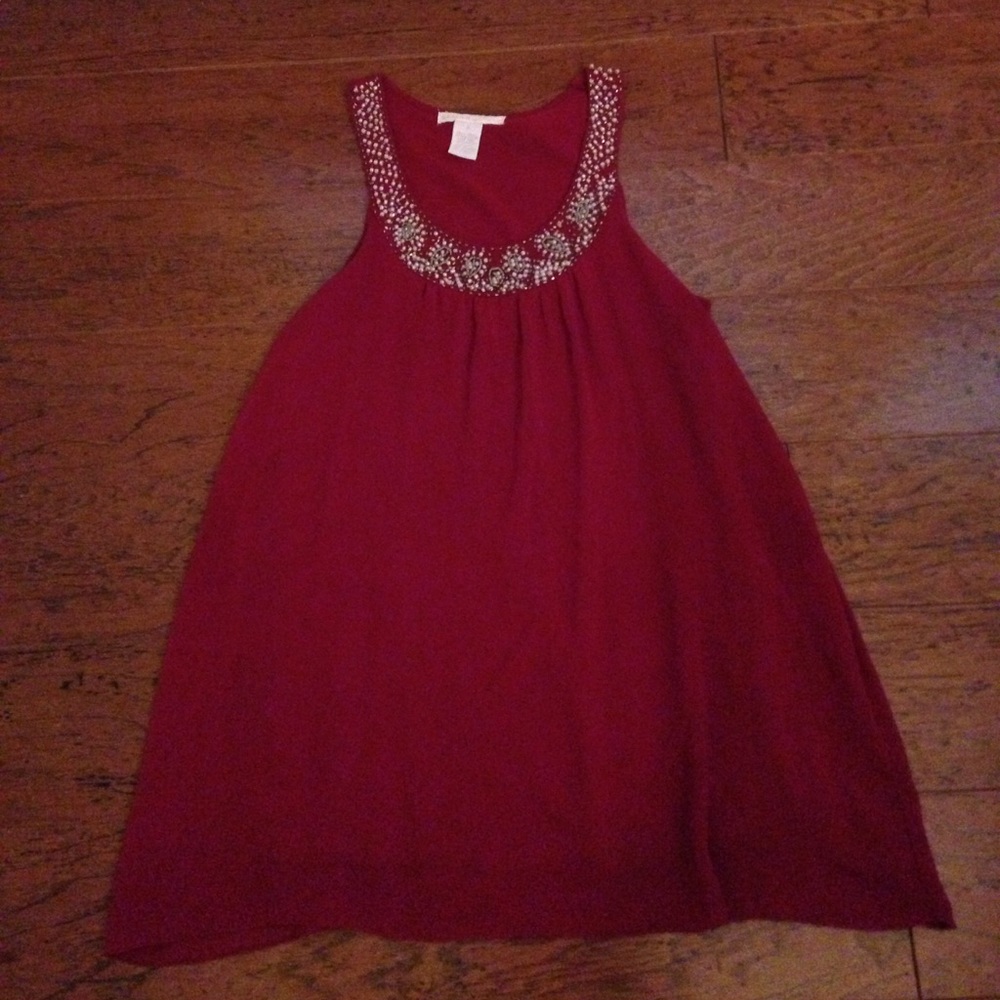 Sale!! Beautiful Burgundy Red Tank
