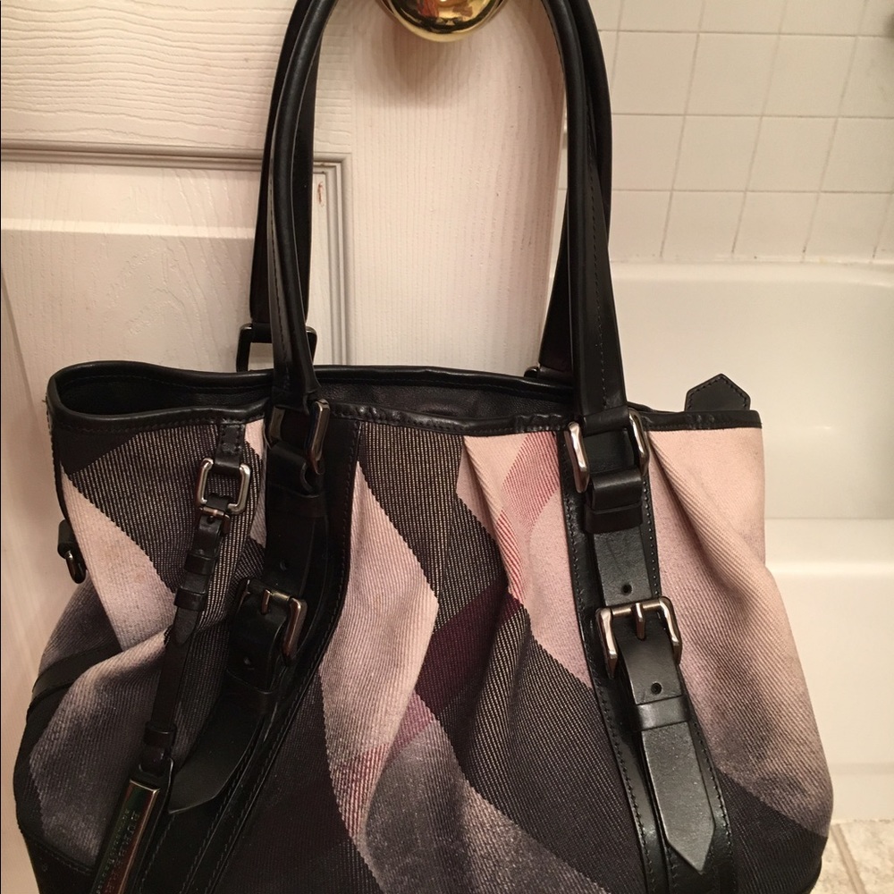Authentic Burberry Hand Bag , Very Good condition