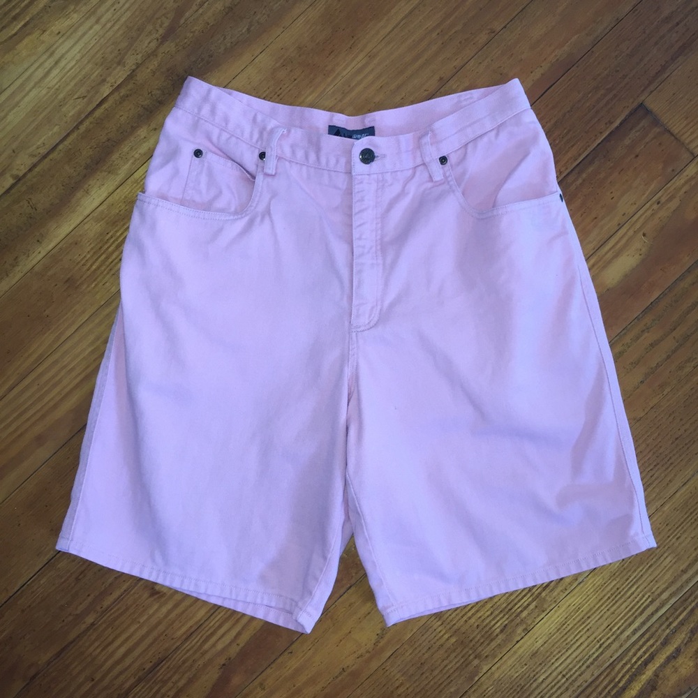Vintage Bubblegum Pink LizWear Denim Shorts, Sz 6