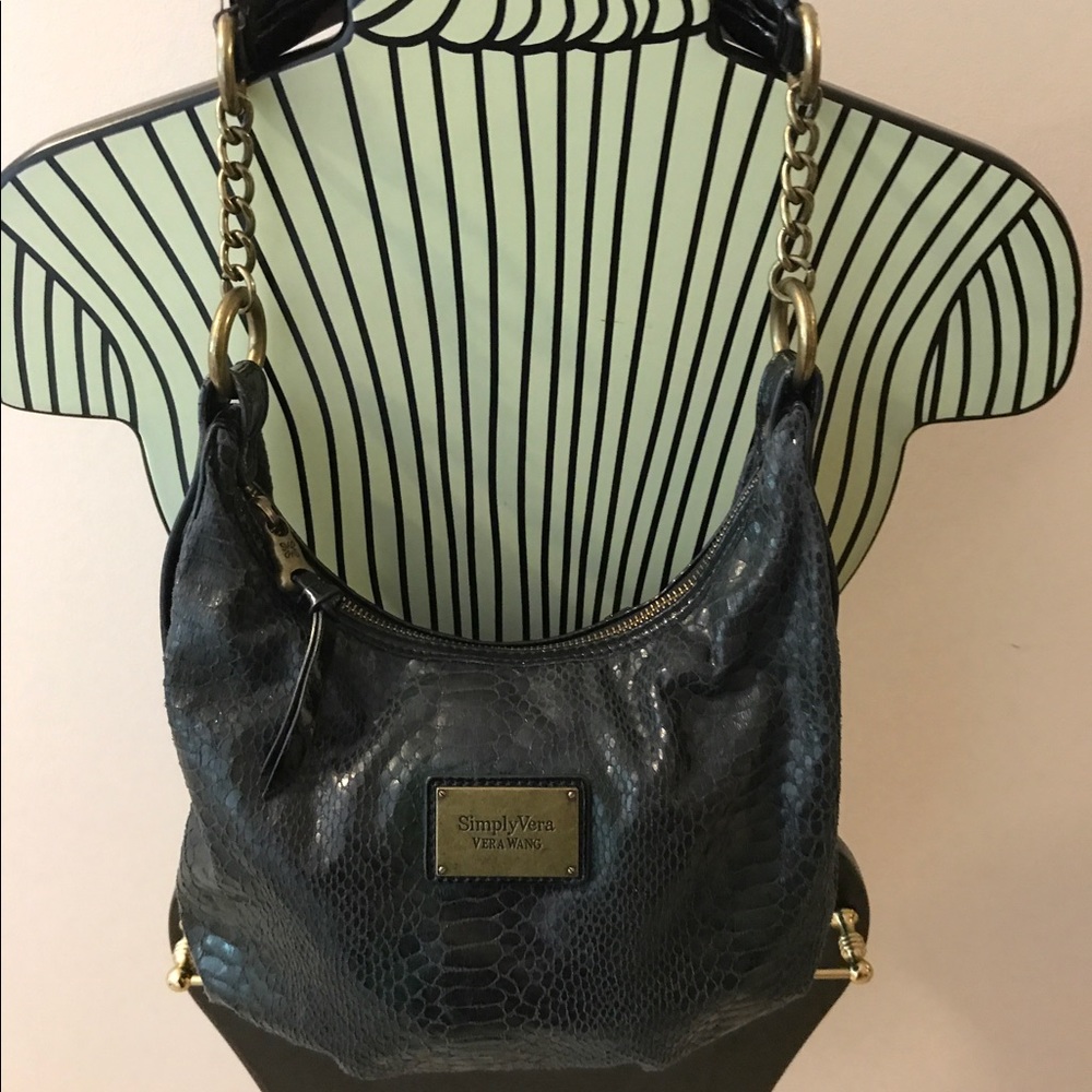 Simply Vera shoulder bag with snake skin pattern