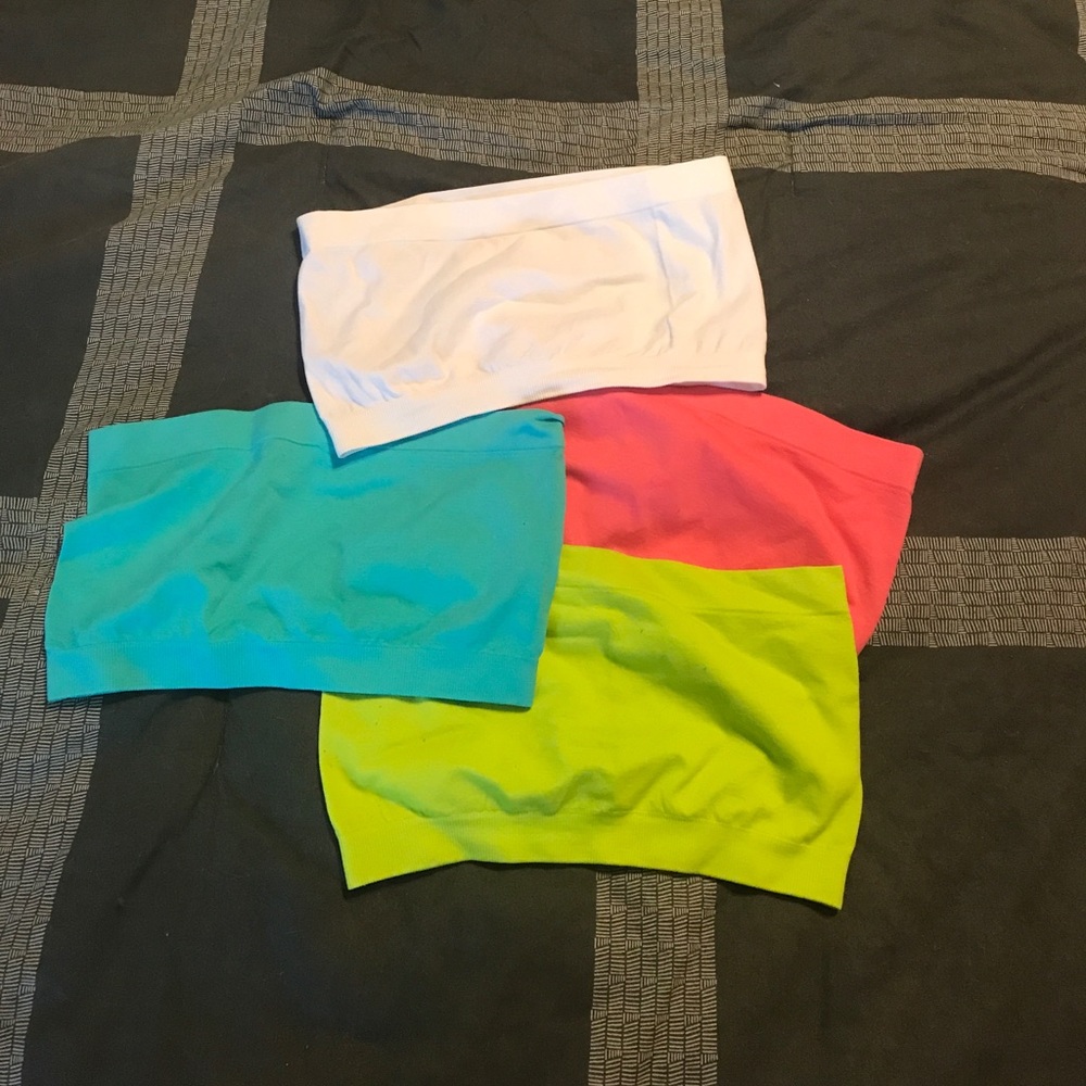 Neon Bandeau Tops!!!