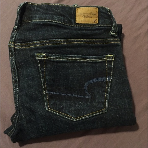 American Eagle Outfitters 'Skinny Kick' Jeans 2 - Picture 1 of 4