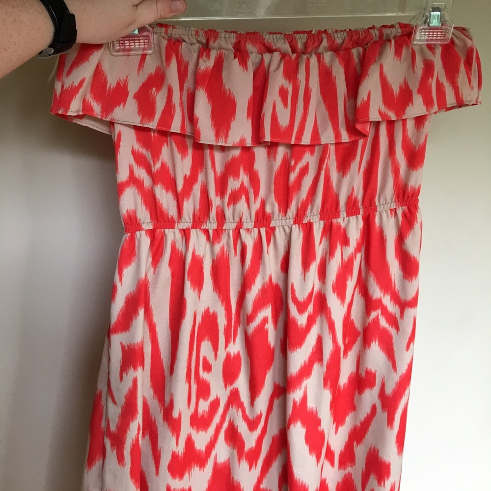 Francesca's patterned dress