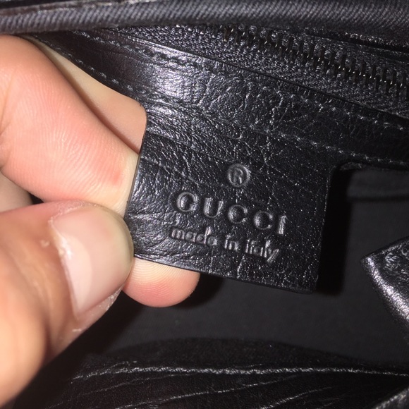 Gucci monogram wood handle tan vintage doctors bag - Picture 2 of 7