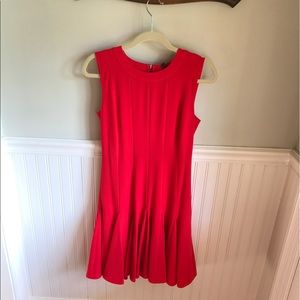 BCBGMaxAzria Red Dress, Size 6, Brand New