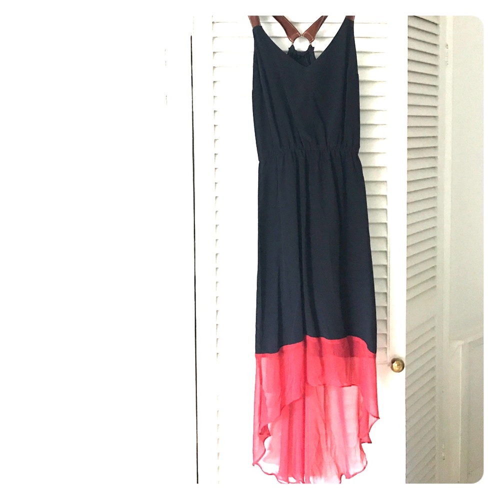 Akiko color block dress